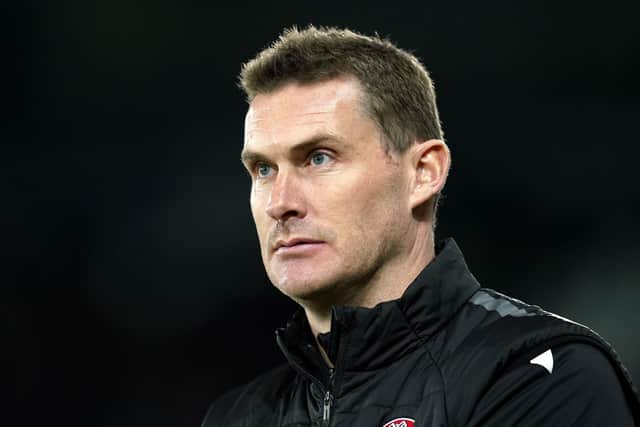 GOOD NIGHT: Rotherham United manager Matt Taylor was pleased to see his team earn a deserved point at Swansea City Picture: Nick Potts/PA