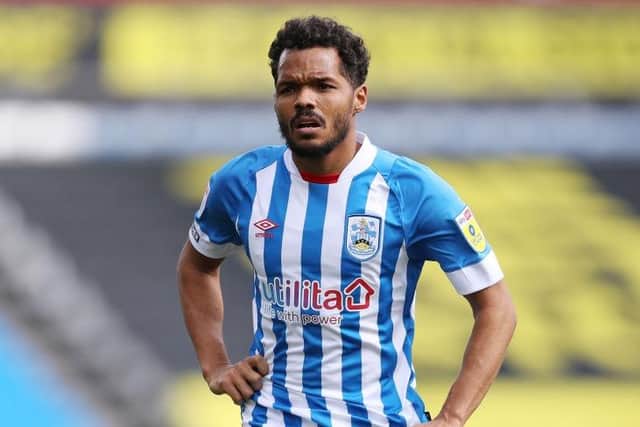 FIRST OF THE SEASON: Duane Holmes finally got off the mark for Huddersfield Town in 2022-23 at home to Rotherham United