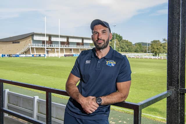 'You have to earn the right to talk about promotion' - Jake Brady, Leeds Tykes player and general manager. (Picture: Tony Johnson)