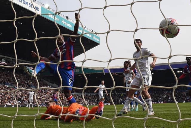 TURNING POINT: Marc Guehi equalises for Crystal Palace against Leeds United
