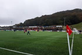 Scarborough Athletic's pitch.