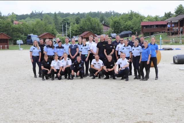 Officers from the SYP Saddle Club competed at an International Police competition in the Czech Republic.