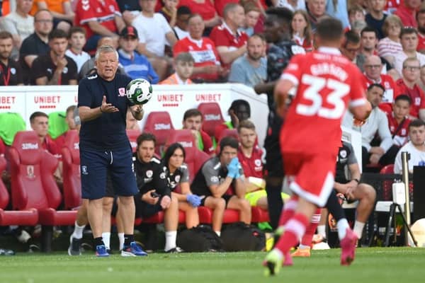 PROUD: Middlesbrough manager Chris Wilder