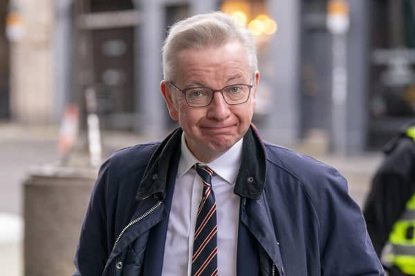Cabinet minister Michael Gove will be speaking at the Convention of the North. PIC: Jane Barlow/PA Wire