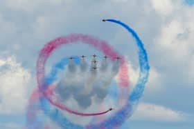 Red Arrows. (Pic credit: Kevin Brady)