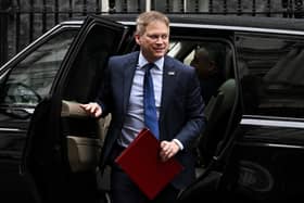 LONDON, ENGLAND - MARCH 28: British Secretary of State for Energy Security and Net Zero Grant Shapps arrives for a cabinet meeting at Downing Street on March 28, 2023 in London, England. Government ministers are attending their final cabinet meeting before the easter recess. (Photo by Leon Neal/Getty Images)