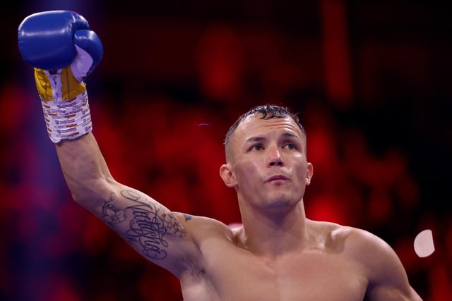 The two-time world featherweight champion has boxed at Leeds United's Elland Road home.