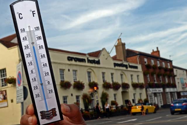 The Met Office reveals when the heatwave will end in Yorkshire. (Pic credit: Marie Caley)