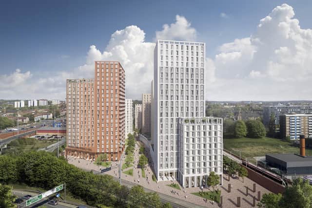 Planning secured for Leeds Urban Village, which will feature over 1,000 apartments across five towers.