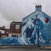 A mural in Hull created as part of the Shorelines project.