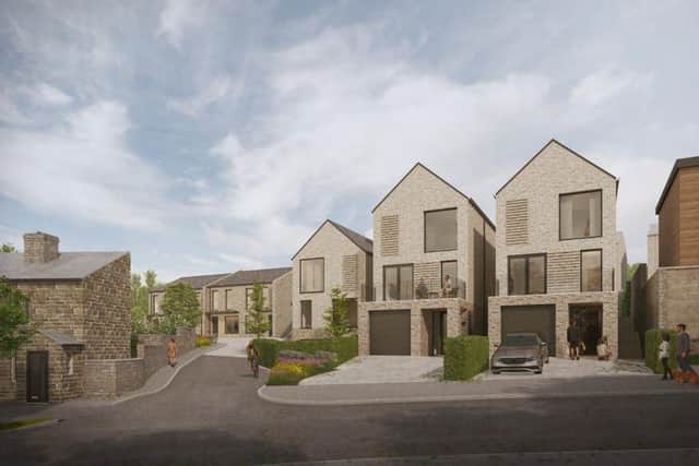 A proposal would see the erection of seven new homes on Darwin Lane in Sheffield.