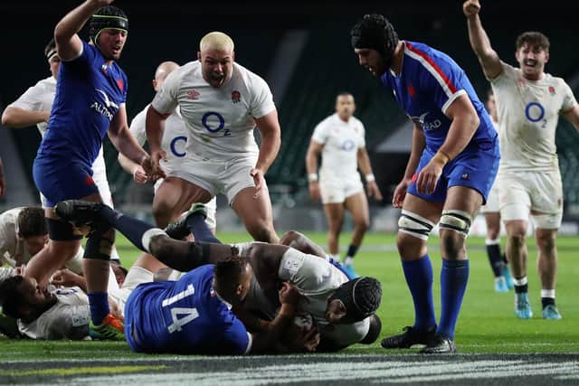 A late try from Maro Itoje helped England clinch victory last time out over France in the 2021 Six Nations at Twickenham. (Pic: Getty Images)