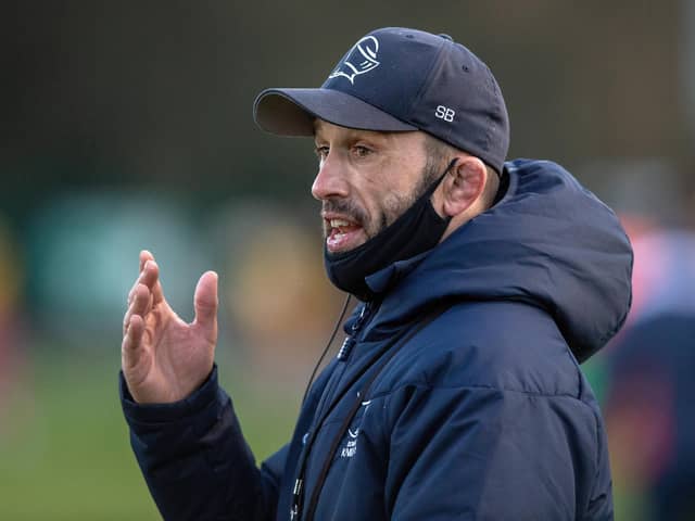 Keeping his head: But Doncaster Knights director of rugby Steve Boden wonders if the game's decision makers are taking enough care over the game he loves as Knights embark on a 10th season in tier two. (Picture: Bruce Rollinson)