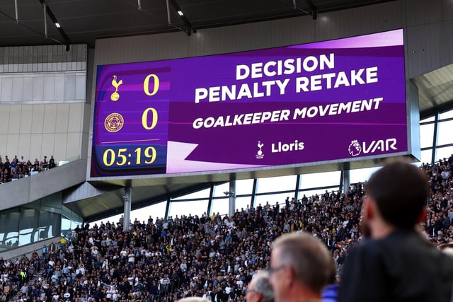 VAR's last intervention in a Spurs game was in their victory over Leicester. Hugo Lloris was penalised by the video officials for stepping off his line for a penalty while Son Heung-Min had a goal allowed after an incorrect offside. Overall, Spurs have had three decisions go against them and one for them.
