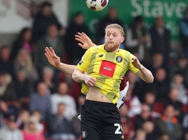 ON-OFF: Harrogate Town centre-forward Luke Armstrong thought he had joined Wrexham