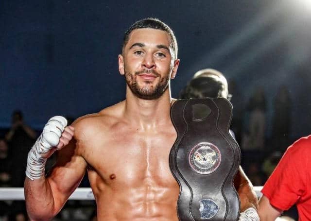 Barnsley boxer and Central Area super middleweight champion Callum Simpson. Picture: Karen Priestley.