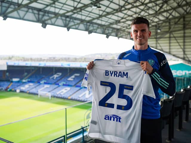 Sam Byram, who has rejoined Leeds United on a free transfer. He could make his return in Sunday's Championship opener with Cardiff City. Picture courtesy of LUFC.