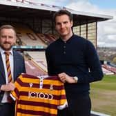 New Bradford City head of football operations David Sharpe (right), pictured with chief executive officer Ryan Sparks (left). Picture courtesy of BCAFC.