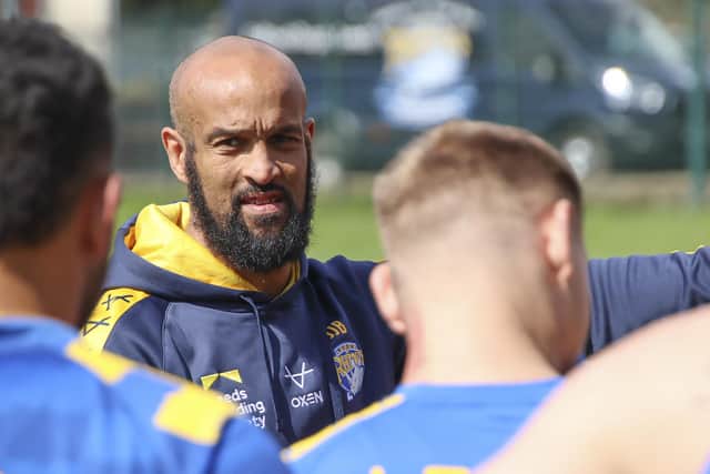 Jamie Jones-Buchanan during a training session. (Picture by Phil Daly/Leeds Rhinos/SWpix.com)
