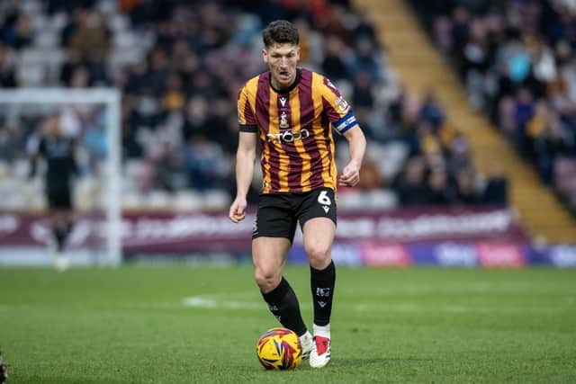Bradford City captain Richie Smallwood. Photo: Tony Johnson.