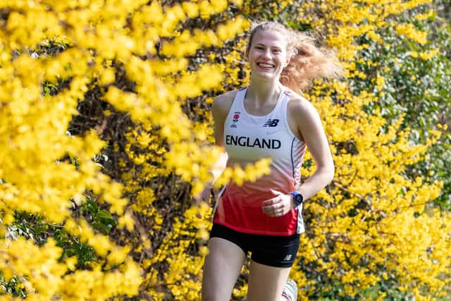 Keep on running: Bradford Grammar School pupil Rebecca Flaherty is bound for the World Cross-Country Championships in Australia next week (Picture: Courtesy of Bradford Grammar School)