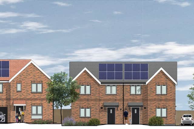 Adderstone Living has submitted a proposal for the development of dozens of affordable homes in a North Yorkshire town.
