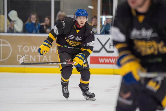 'MR RELIABLE': Ethan Hehir is on board for a third season with Leeds Knights - a fourth season of semi-pro overall in the city. Picture courtesy of Oliver Portamento.