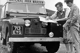 Wilf Proctor did pioneering work as the only warden covering the West Riding section of the Park. Image courtesy of Dales Countryside Museum