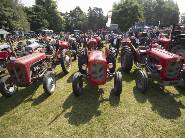 Tractor Festival at Newby Hall Ripon. Picture taken by Yorkshire Post Photographer Simon Hulme 10th June 2023










