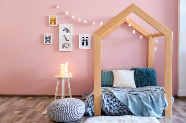 Fairy lights are an easy way to make your child's room feel enchanted.