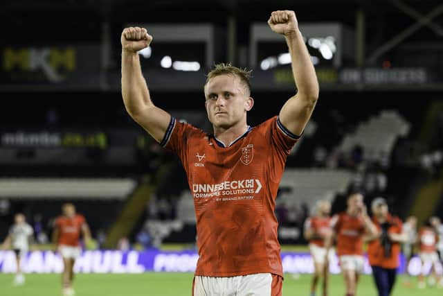 Jez Litten is representing Hull KR on the global stage. (Photo: Allan McKenzie/SWpix.com)