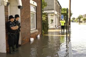 'Climate change is inexorably increasing the likelihood and frequency of flooding events'.
