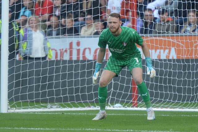 INTERNATIONAL INCIDENT: Rotherham United goalkeeper Viktor Johansson was affected by a terrorist attack in Brussels on Monday