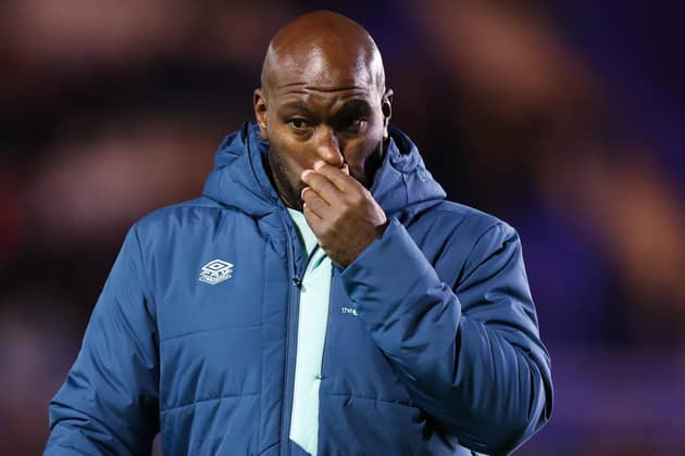 Darren Moore and Huddersfield Town are looking to end a five-match winless run in the Championship at Sunderland tonight (Picture: Matt McNulty/Getty Images)