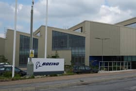 The Boeing Factory in Sheffield at the AMRC.