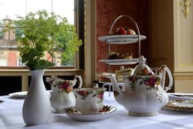Afternoon Tea at Wentworth Woodhouse, near Rotherham. (Pic credit: Simon Hulme)