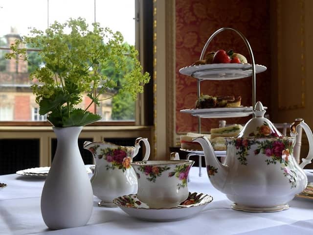Afternoon Tea at Wentworth Woodhouse, near Rotherham. (Pic credit: Simon Hulme)