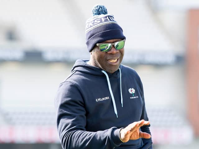 Yorkshire head coach Ottis Gibson believes that the One-Day Cup is not what it was. Picture by Allan McKenzie/SWpix.com