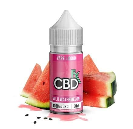CBDfx CBD Wild Watermelon juice is one of the most mouth-watering flavours in the CBD vape market