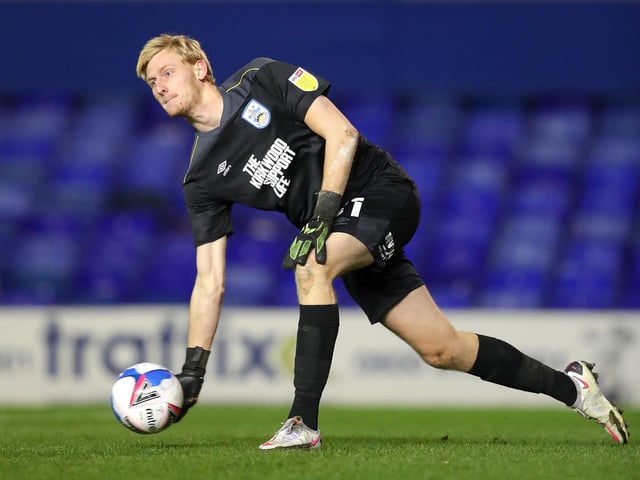 The goalkeeper has yet to feature for Hibs since joining the Scottish Premiership side on loan.