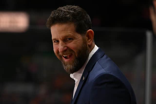 SO CLOSE: Sheffield Steelers' head coach Aaron Fox hopes his team can seal the deal and win the Elite League regular season title at Cardiff Devils on Wednesday night. Picture: Dean Woolley/Steelers Media.