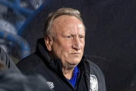 Huddersfield Town manager Neil Warnock, who faced one of his former clubs in Middlesbrough on Tuesday night. Picture: Tony Johnson.