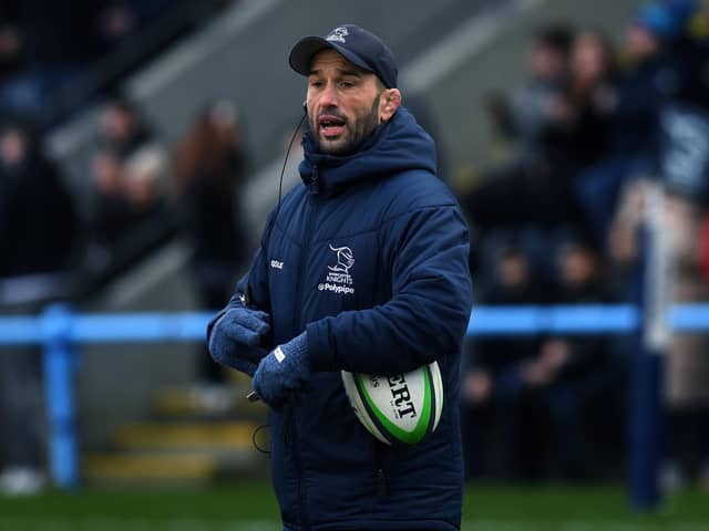 Doncaster Knights director of rugby Steve Boden at a game last month (Picture: Jonathan Gawthorpe)