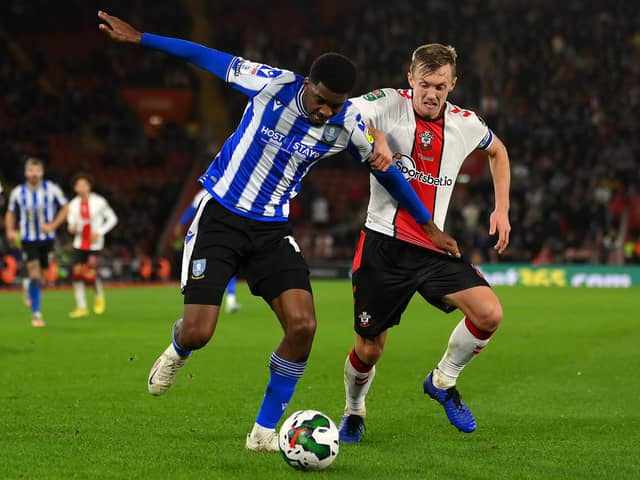 Tyreeq Bakinson has left Sheffield Wednesday on loan. Image: Mike Hewitt/Getty Images