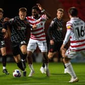 Reo Griffiths struggled to make an impact at Doncaster Rovers. Image: Bruce Rollinson