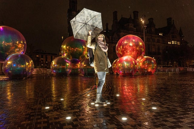 With the dark nights returning, the city centre of Bradford is set to be awash with colour