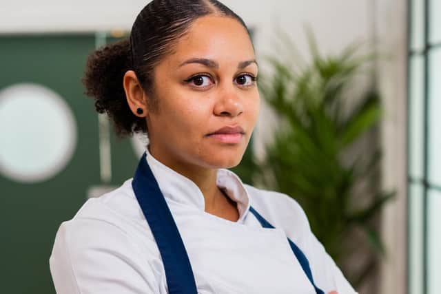 Samira Effa is returning to BBC Two's Great British Menu for the third time.
Credit: Ashleigh Brown