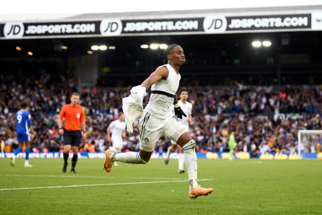 Crysencio Summerville impressed for Leeds United. Image: Alex Caparros/Getty Images