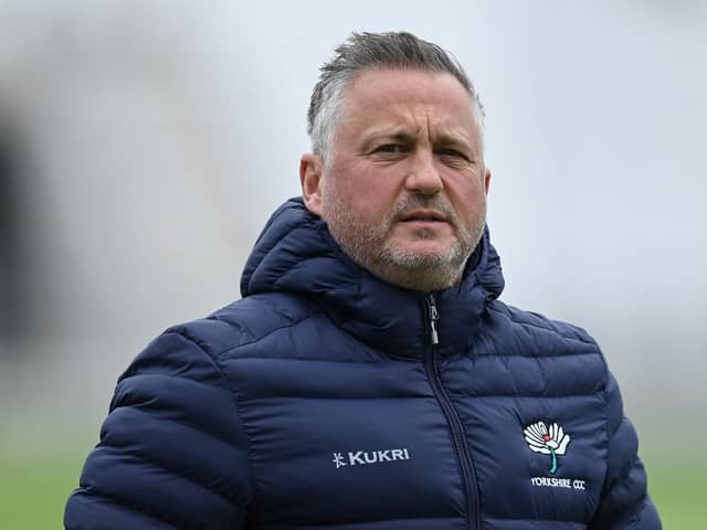 Darren Gough is satisfied with the way that Yorkshire are bearing up as he prepares to send several of his players abroad for valuable training. Photo by Gareth Copley/Getty Images.