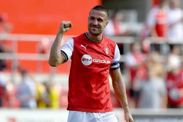 GAP TO FILL: Rotherham United captain Richard Wood has joined hyperactive Doncaster Rovers